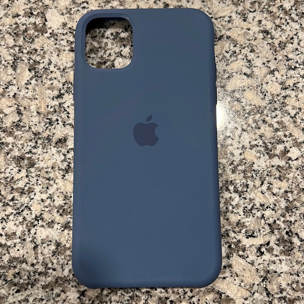 Apple hard silicone iPhone 11 case